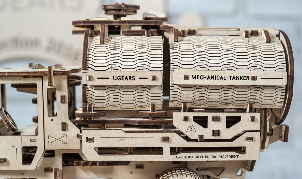 3D-пазл UGears Автоцистерна (70021) купить в интернет-магазине icover