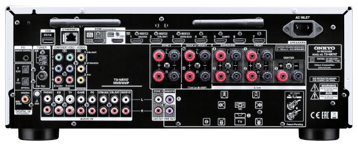 AV-ресивер Onkyo TX-NR 747 (Black) купить в интернет-магазине icover