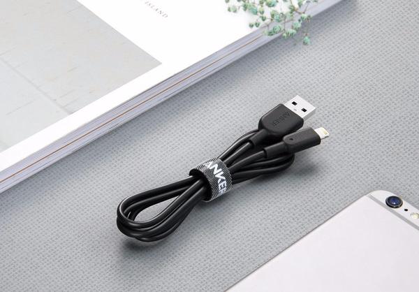 Дата-кабель для iPod, iPhone, iPad Anker Powerline II 0.9m USB-Lightning A8432H11 (Black) купить в интернет-магазине icover