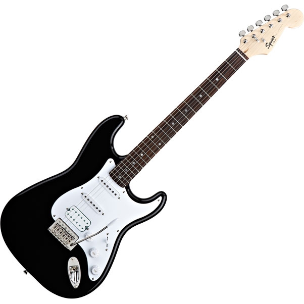Fender Squier Bullet Stratocaster RW (A026531) - электрогитара (Black) купить в интернет-магазине icover