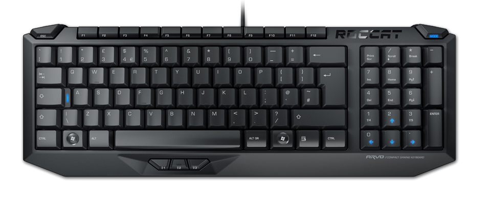 Roccat Arvo (ROC-12-524) - игровая клавиатура (Black) купить в интернет-магазине icover
