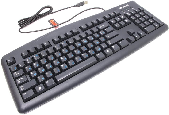 Microsoft Wired Keyboard 200 - USB-клавиатура (Black) купить в интернет-магазине icover