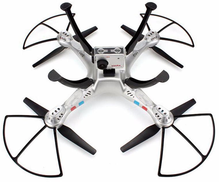 Syma X8G - радиоуправляемый квадрокоптер с видеокамерой (Silver) купить в интернет-магазине icover