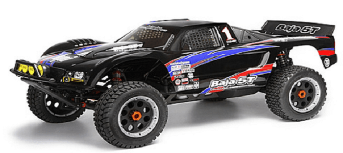 HPI Baja 5B 2WD 2.4 Ghz 2013 (HPI-110190) - радиоуправляемый багги (Black) купить в интернет-магазине icover