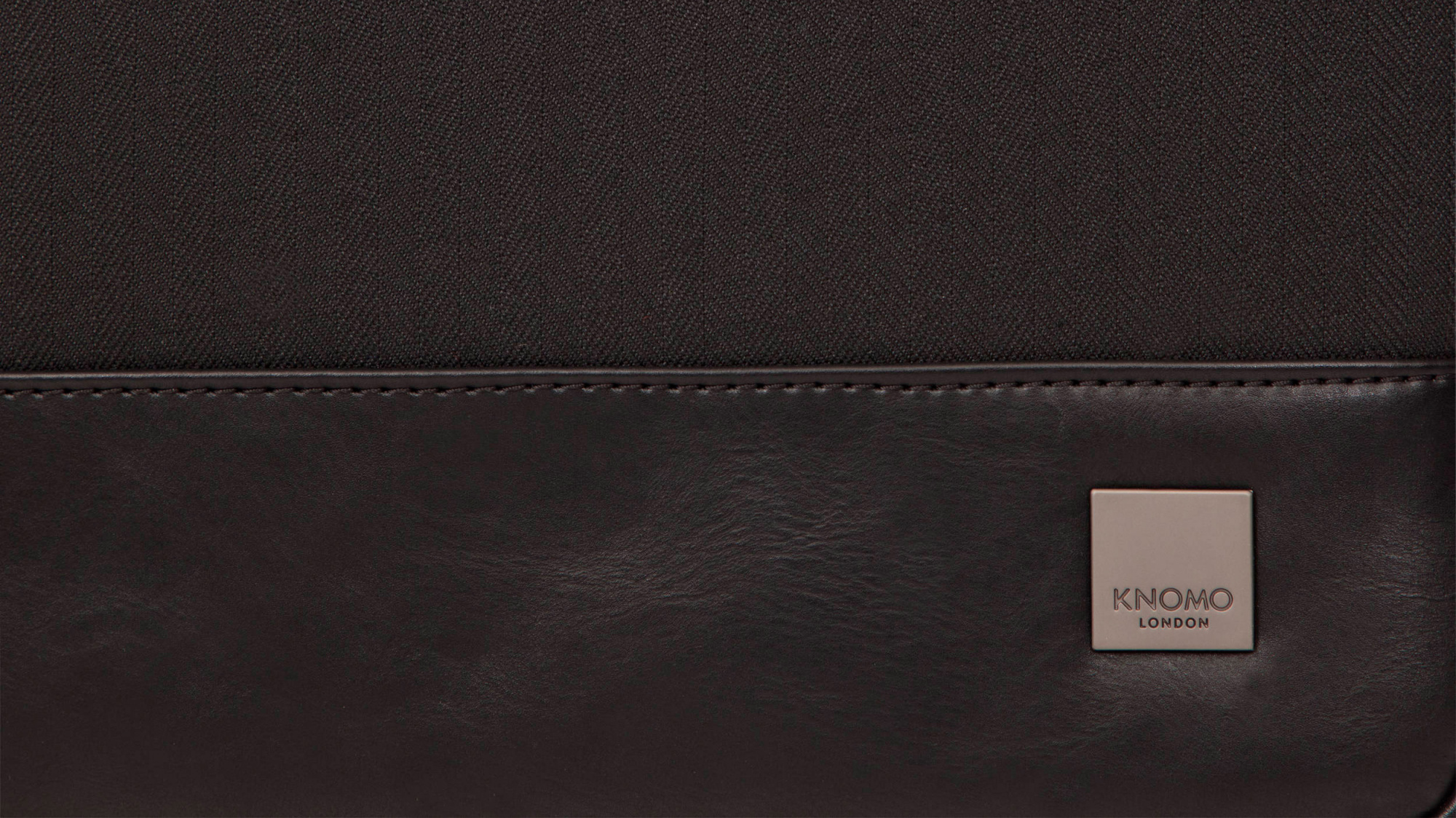 Чехол Knomo Herringbone (43-101-BLK) для ноутбука 13" (Black) купить в интернет-магазине icover