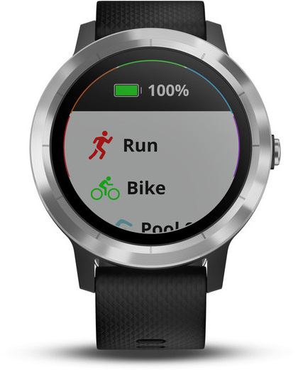 Умные часы Garmin Vivoactive 3 010-01769-02 (Black/Steel) купить в интернет-магазине icover