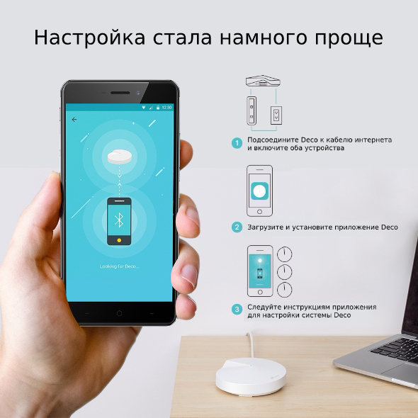 Wi-Fi система TP-Link Deco M5 (White) купить в интернет-магазине icover