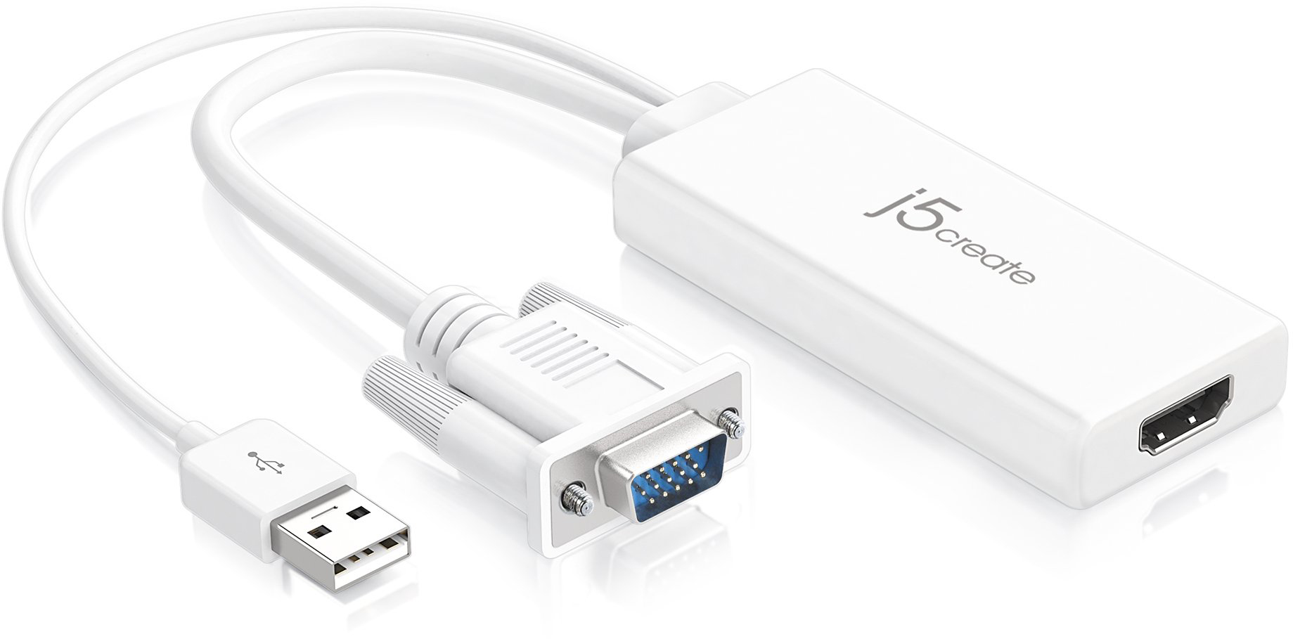

Переходник j5create JDA214 VGA to HDMI (Silver)