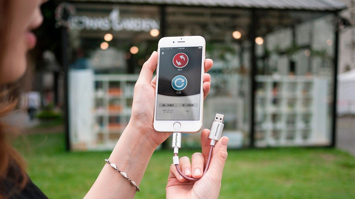 Флеш-накопитель PhotoFast MemoriesCable GEN3 64Gb USB-C адаптер (Silver) купить в интернет-магазине icover