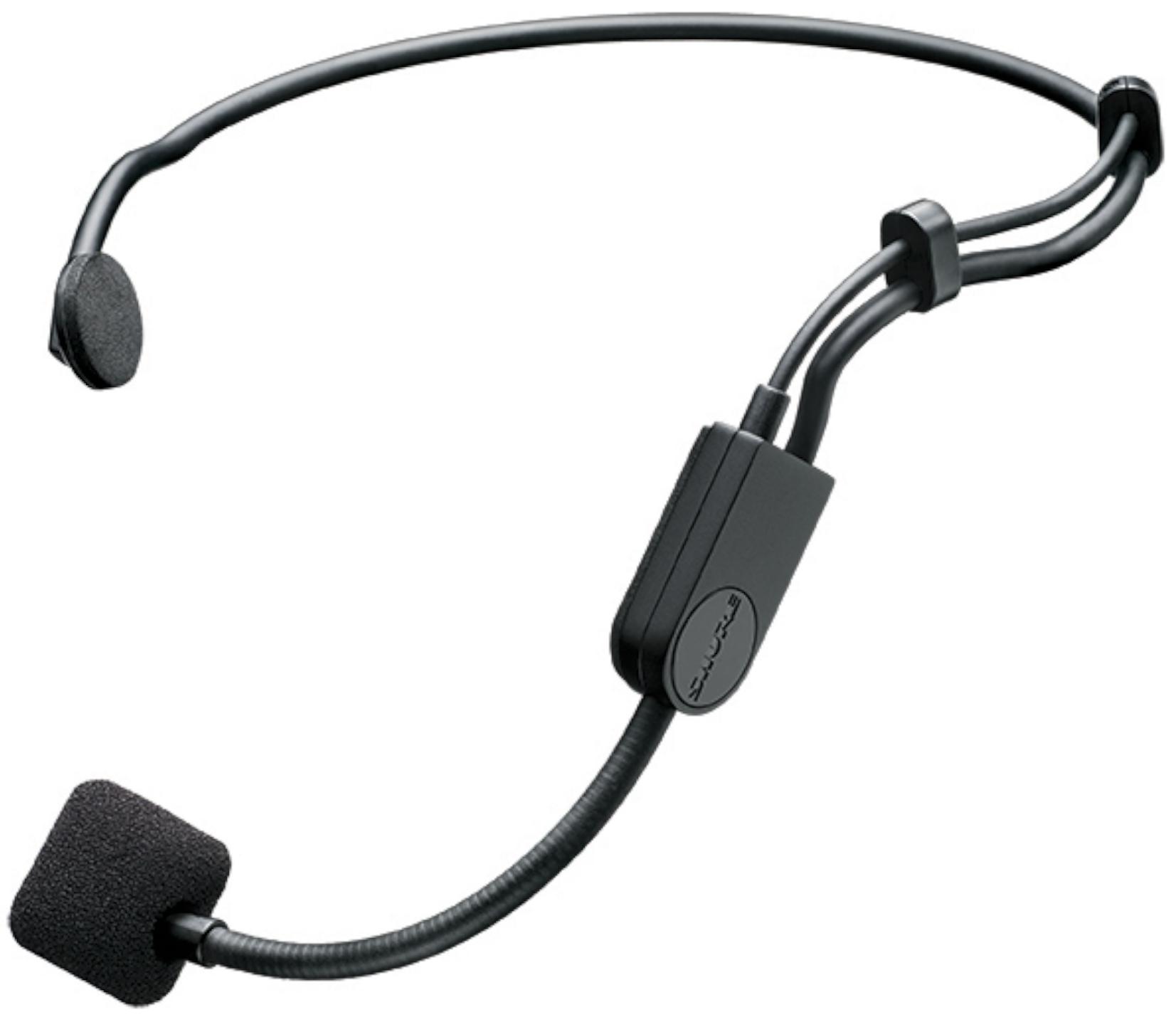 Головной конденсаторный микрофон Shure PGA31-TQG (A050442) для радиосистем (Black) купить в интернет-магазине icover