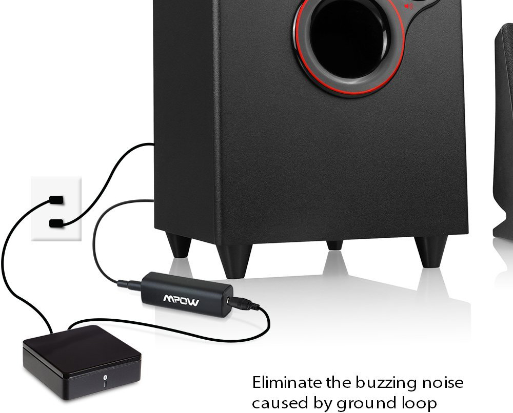 Шумоизолятор Mpow Ground Loop Noise Isolator (Black) купить в интернет-магазине icover