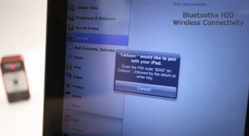Celluon Magic Cube Laser Projection Keyboard and Touchpad - лазерная клавиатура + тачпад для iPhone/iPod/iPad (Silver) купить в интернет-магазине icover