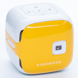 Портативный проектор Cinemood ДиаКубик CNMD0016LE (White/Yellow) купить в интернет-магазине icover