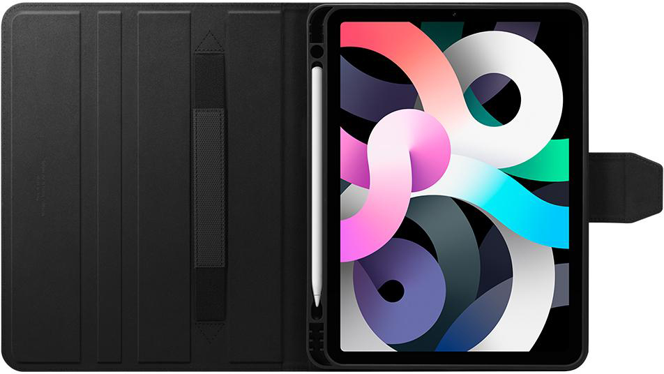 Чехол Spigen Liquid Air Folio (ACS02246) для iPad Air 10.9" 2020 (Black) купить в интернет-магазине icover