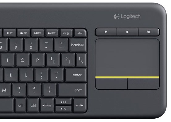 Беспроводная клавиатура Logitech Wireless Touch Keyboard K400 Plus 920-007147 (Dark) купить в интернет-магазине icover