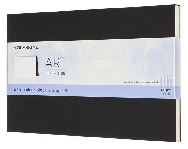 

Блокнот для акварели Moleskine Art WaterColour XLarge (ARTWBL4) нелинованный (Black)