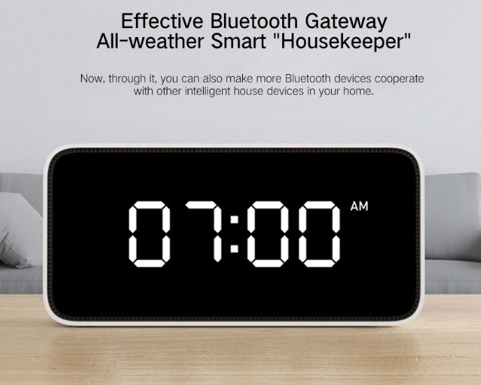 Умный будильник Xiaomi Xiao AI Smart Alarm Clock (White) купить в интернет-магазине icover