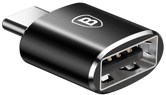 Переходник Baseus Adapter Converter USB-C - USB-A CATOTG-01 (Black) купить в интернет-магазине icover