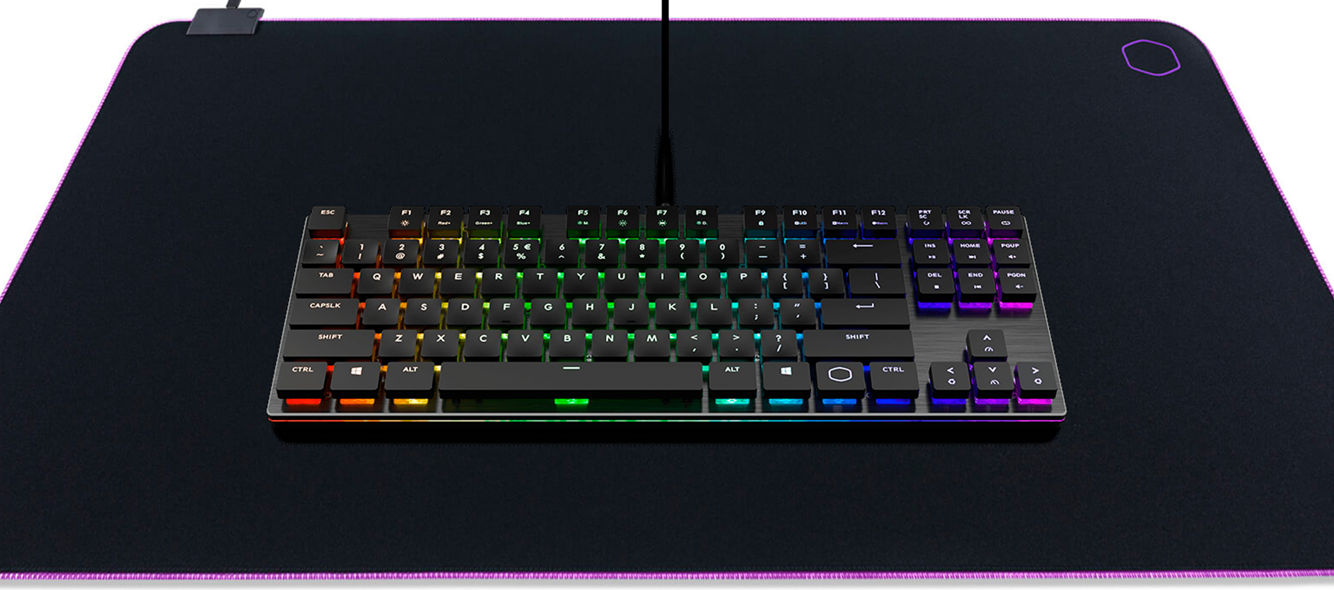 Игровая клавиатура Cooler Master Low Profile Tenkeyless SK-630 (SK-630-GKLR1-RU) купить в интернет-магазине icover