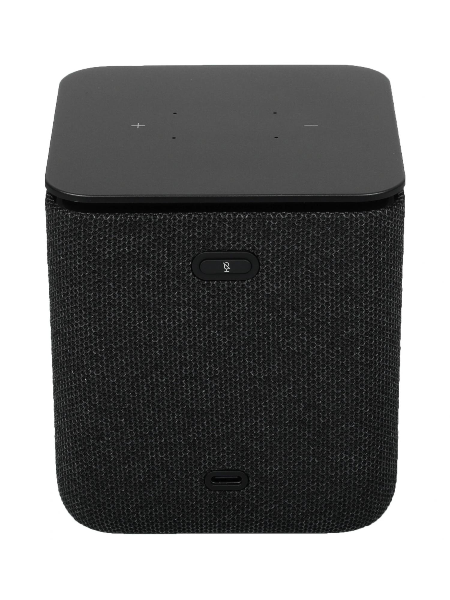 Умная колонка Яндекс Станция Миди с Алисой на YandexGPT (Black) купить в интернет-магазине icover