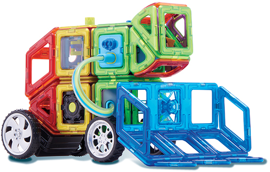 Магнитный конструктор Magformers Super Steam set (710009) купить в интернет-магазине icover