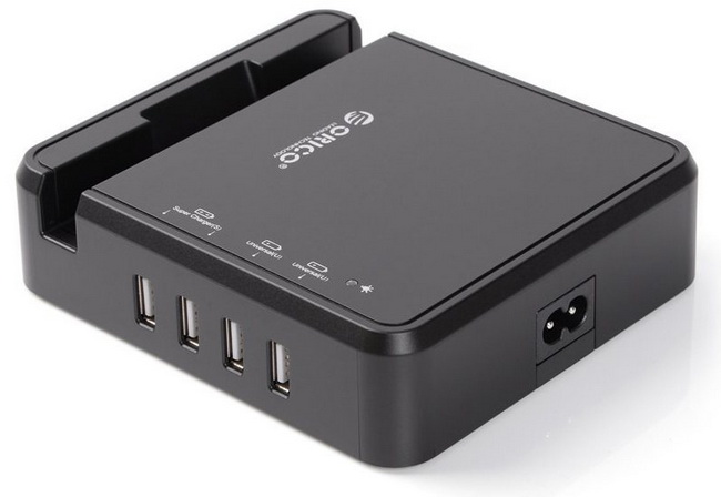 Зарядное устройство Orico OPC-4US (Black) купить в интернет-магазине icover
