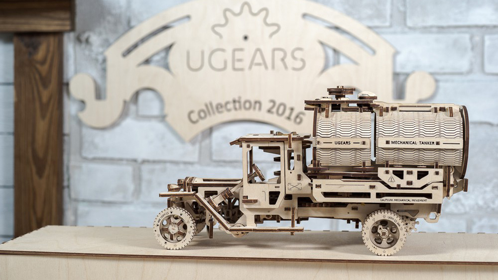 3D-пазл UGears Автоцистерна (70021) купить в интернет-магазине icover