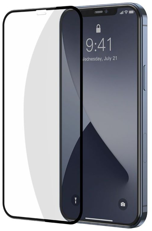 

Защитное стекло Baseus Full-screen Curved Tempered 0.3mm (SGAPIPH54N-KA01) для iPhone 12 mini (Black)