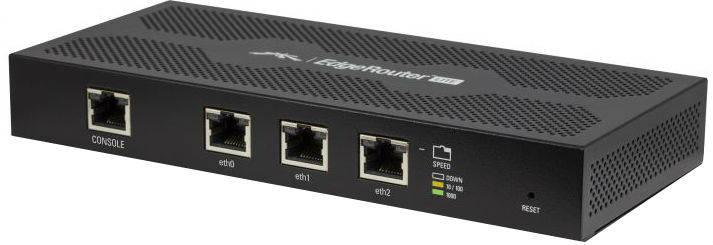 Ubiquiti EdgeRouter Lite (ERLite-3(EU)) - маршрутизатор (Black) купить в интернет-магазине icover