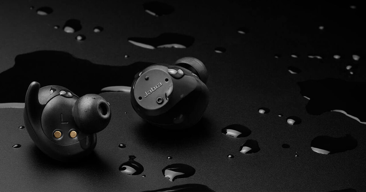 Беспроводная гарнитура Jabra Elite Sport (Black) купить в интернет-магазине icover