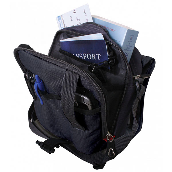 Wenger Mini boarding bag (1092239) – сумка дорожная (Black/Grey) купить в интернет-магазине icover