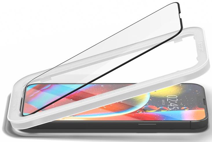 Защитное стекло Spigen Glas.tR Align Master 2 Pack (AGL03387) для iPhone 14/13/13 Pro (Black) купить в интернет-магазине icover