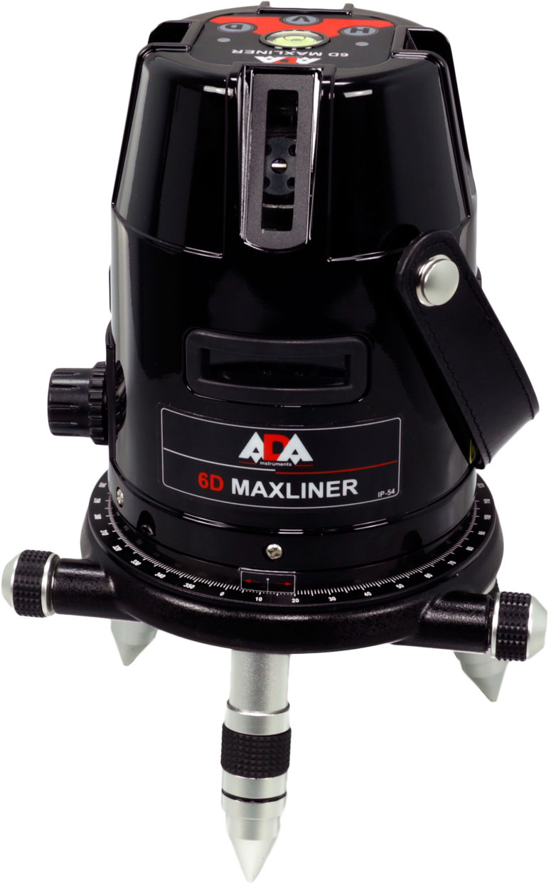 Построитель лазерных плоскостей ADA 6D Maxliner А00138 (Black) купить в интернет-магазине icover