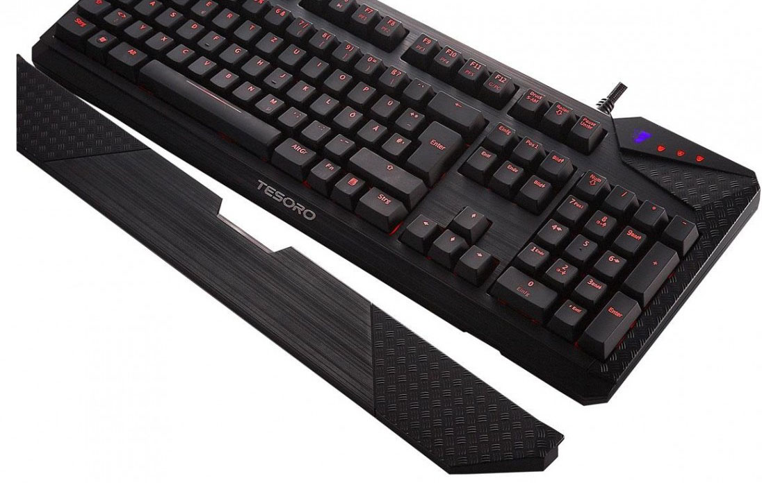 Купить tesoro durandal ts-g1nl - игровая клавиатура (black/cherry mx black) в Москве. В нашем каталоге интернет-магазина icover.ru вы можете ознакомиться с ценами, подробным описанием, фотографиями и техническими характеристиками. Низкие цены. Высокое качество. Доставка по России. Заказать товары по телефону +7(495)229-39-50 Tesoro Durandal TS-G1NL - игровая клавиатура (Black/Cherry MX Black) купить в интернет-магазине icover