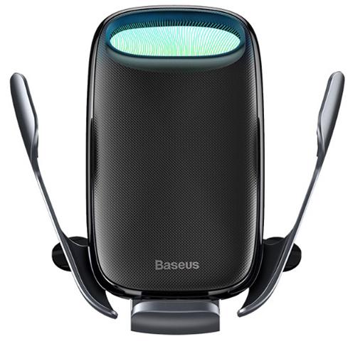 Автомобильный держатель с беспроводной зарядкой Baseus Milky Way Electric WXHW02-01 (Black) купить в интернет-магазине icover