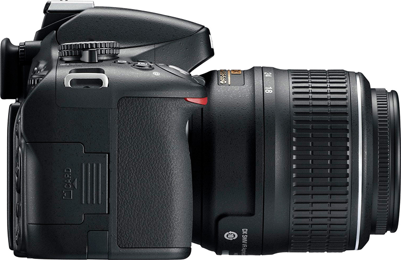 Nikon D5100 - зеркальный фотоаппарат (Black) + объектив AF-S DX NIKKOR 18-55mm f/3.5-5.6G II ED VR купить в интернет-магазине icover