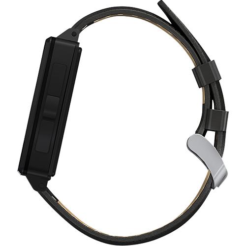 Pebble Steel - умные часы с кожаным ремешком в комплекте (Black Matte) купить в интернет-магазине icover