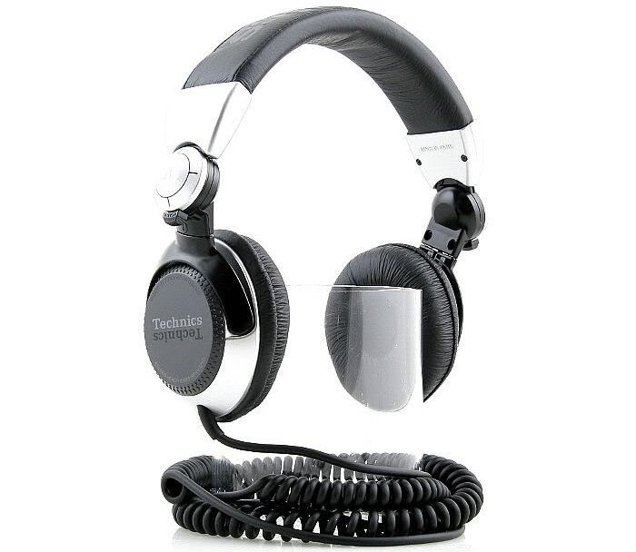Technics RP-DJ1210E-S - мониторные наушники (Black/Silver) купить в интернет-магазине icover