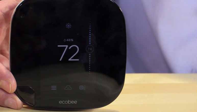 Ecobee3 Smart Thermostat Wi-Fi - умный термостат (Black) купить в интернет-магазине icover