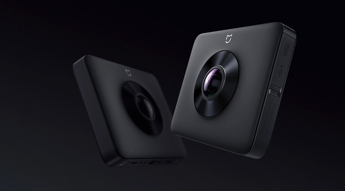 Панорамная экшн-камера Xiaomi MiJia 360 Panoramic ZRM4030GL (Black) купить в интернет-магазине icover