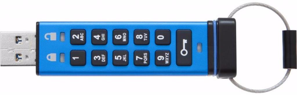 Флеш-накопитель Kingston DataTraveler 2000 32Gb DT2000/32GB (Blue) купить в интернет-магазине icover