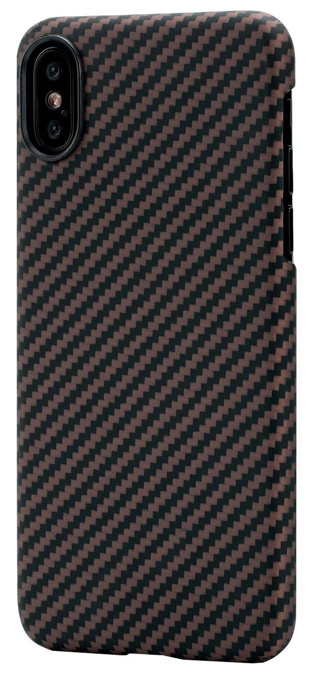

Чехол Pitaka MagCase для Apple iPhone X (Black/Gold Twill)