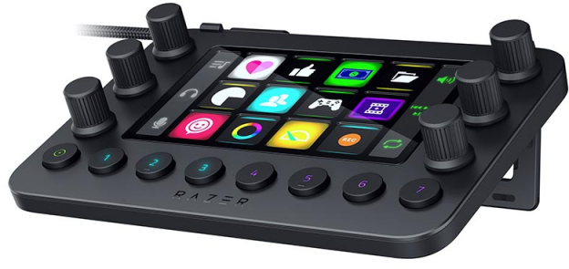Контроллер для потоковых трансляций и работы с контентом Razer Stream Controller RZ20-04350100-R3M1 (Black) купить в интернет-магазине icover