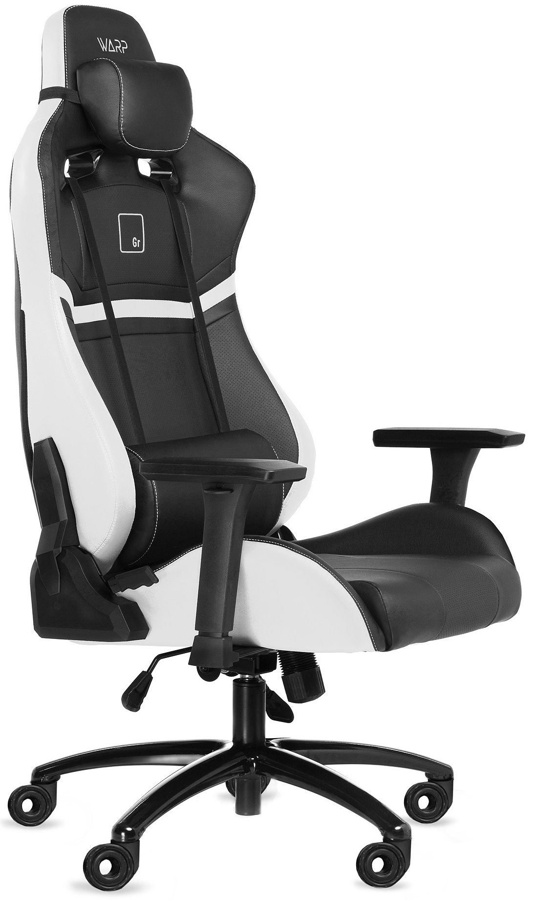 

Игровое кресло WARP Gr GR-BWT (Black/White)