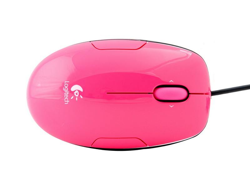 Logitech LS1 Laser Mouse (910-001160) - проводная мышь (Pink) купить в интернет-магазине icover