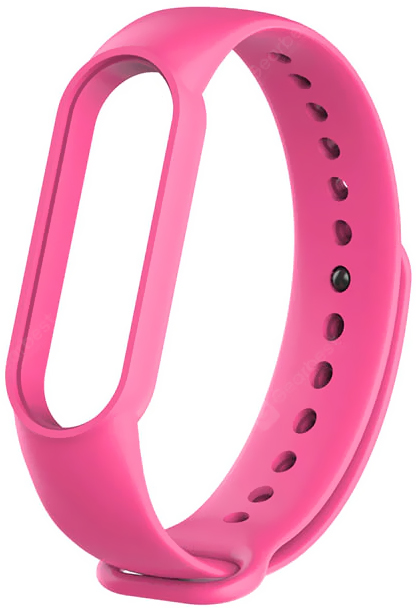 

Сменный ремешок Xiaomi Silicon Strap для Mi Band 5 (Pink)