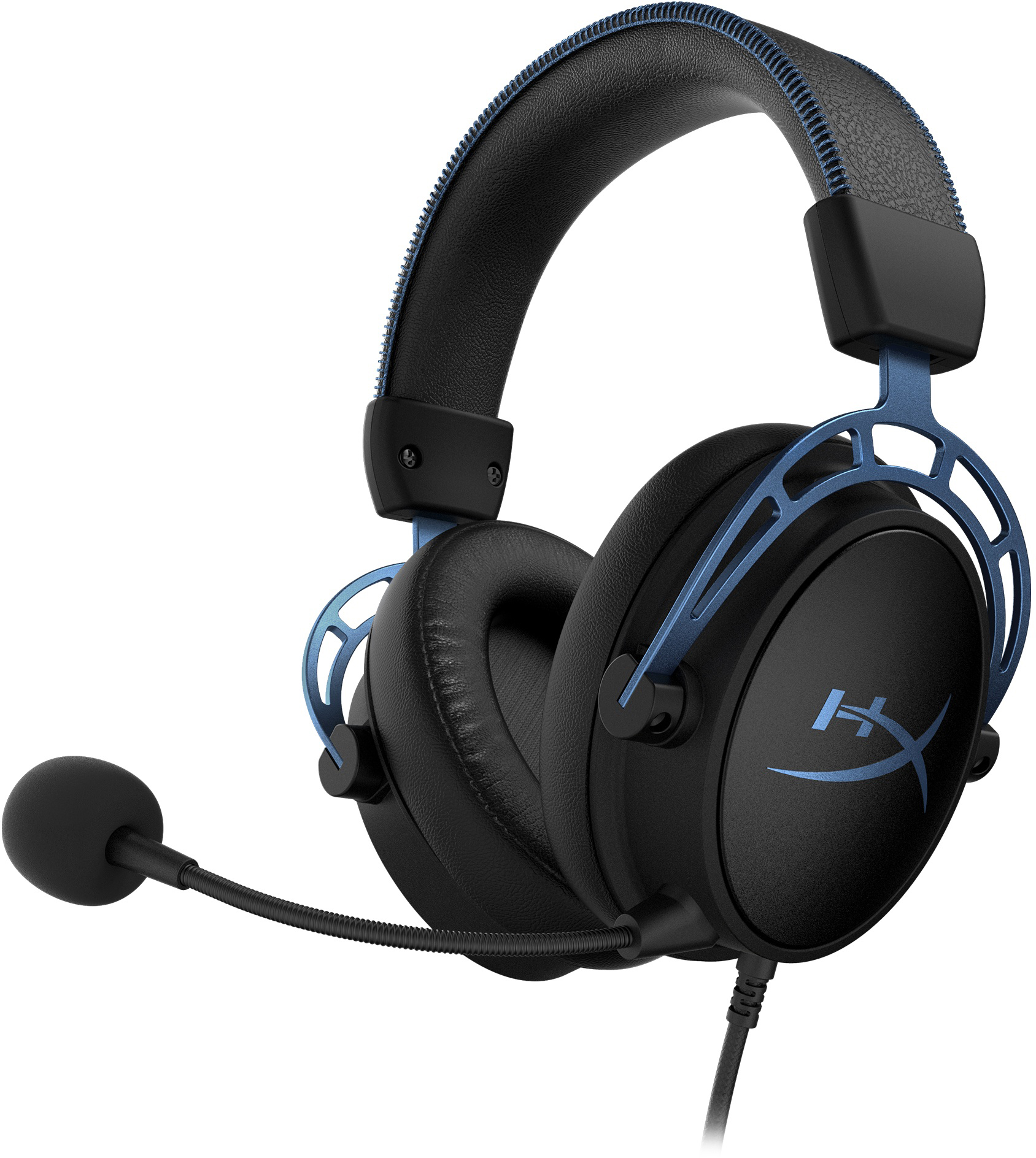 

Игровые наушники HyperX Cloud Alpha S HX-HSCAS-BL/WW (Black/Blue)