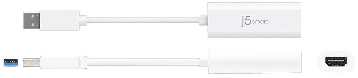 Переходник j5create JUA254 USB 3.0 to HDMI (White) купить в интернет-магазине icover