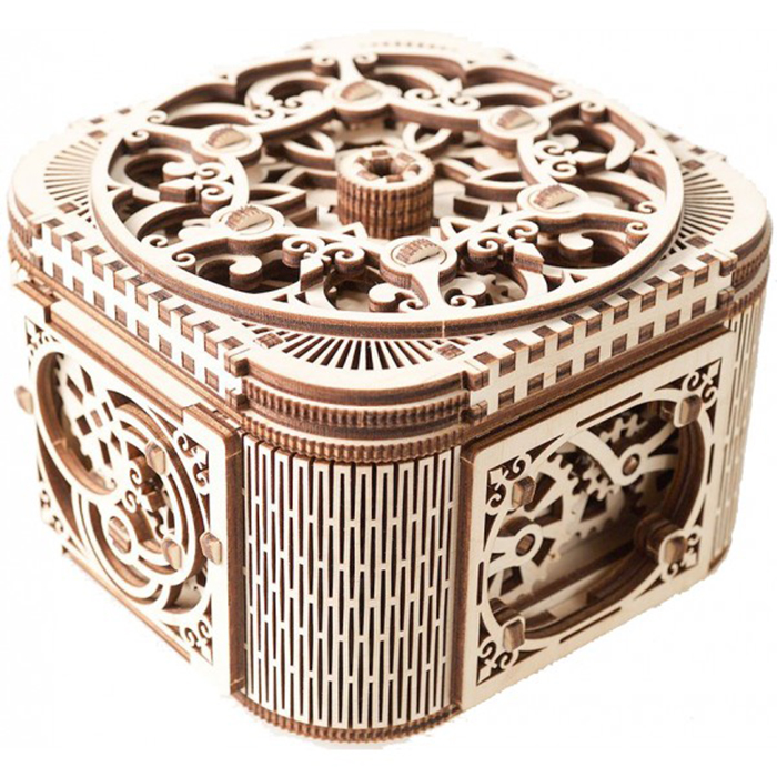Сборная модель UGears Шкатулка с секретом (70031) купить в интернет-магазине icover