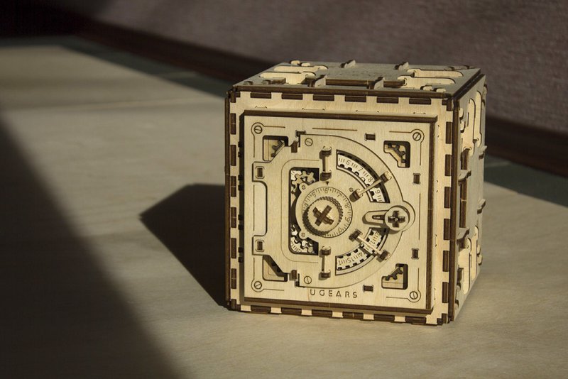 3D-пазл UGears Safe (70011) купить в интернет-магазине icover